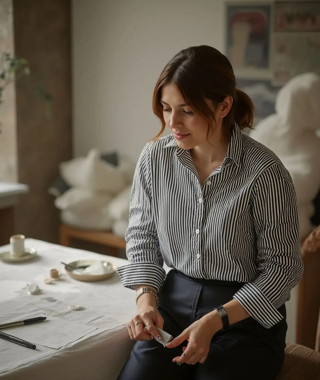 Striped Cotton Shirt