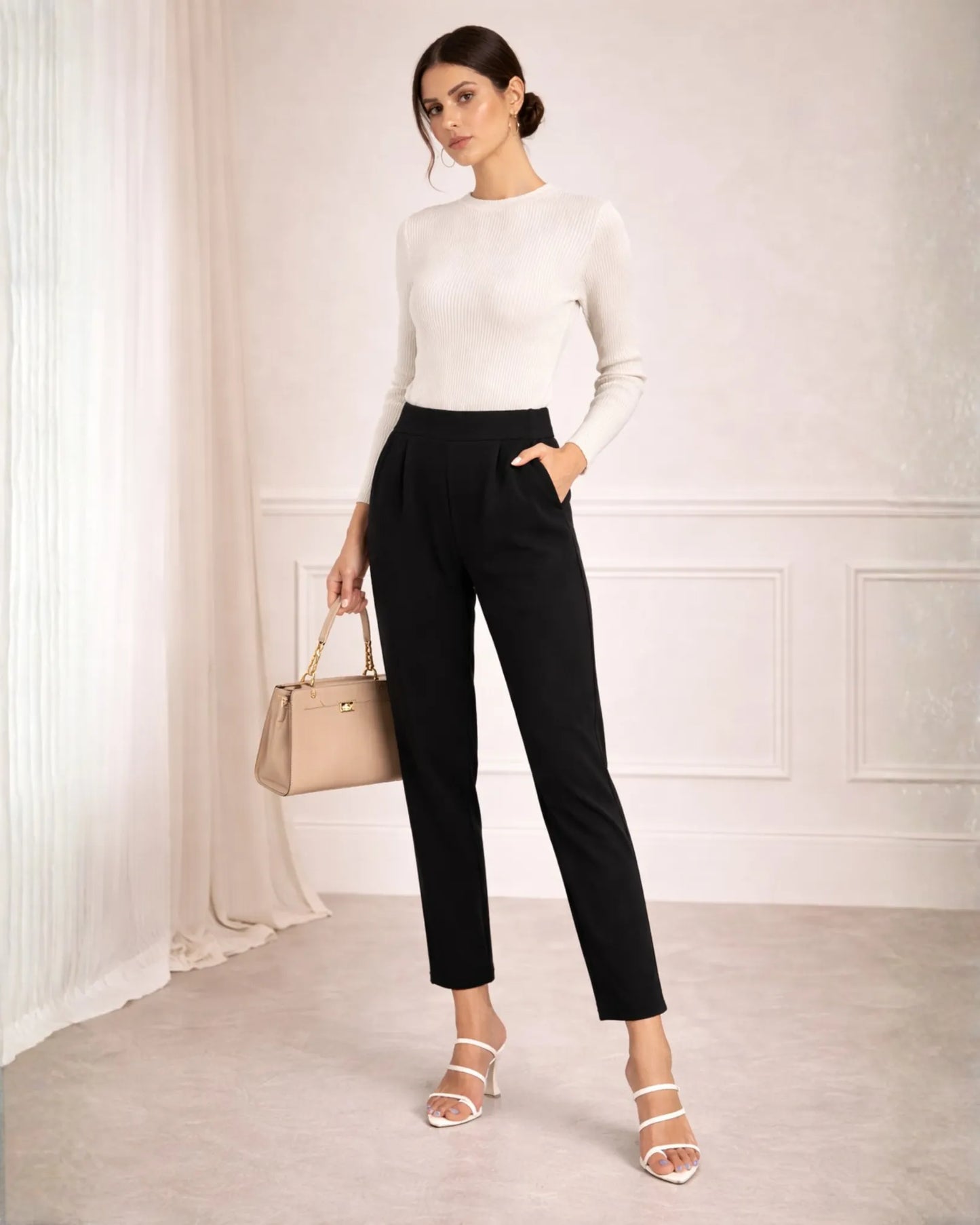 Cropped Trousers