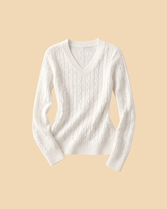 Cable-Knit Sweater