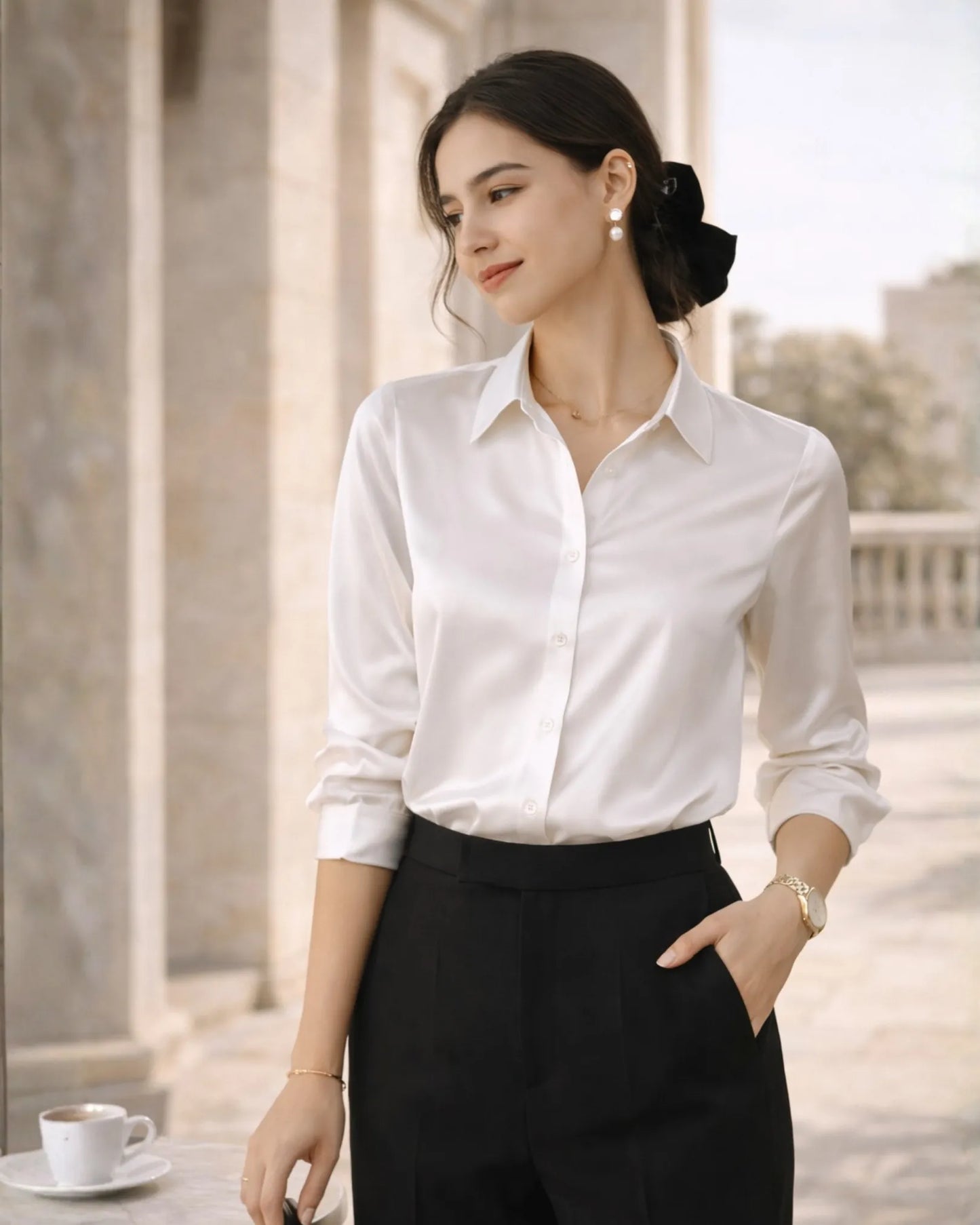Silk Blouse