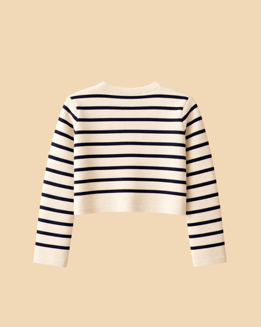Knitted Striped Cardigan