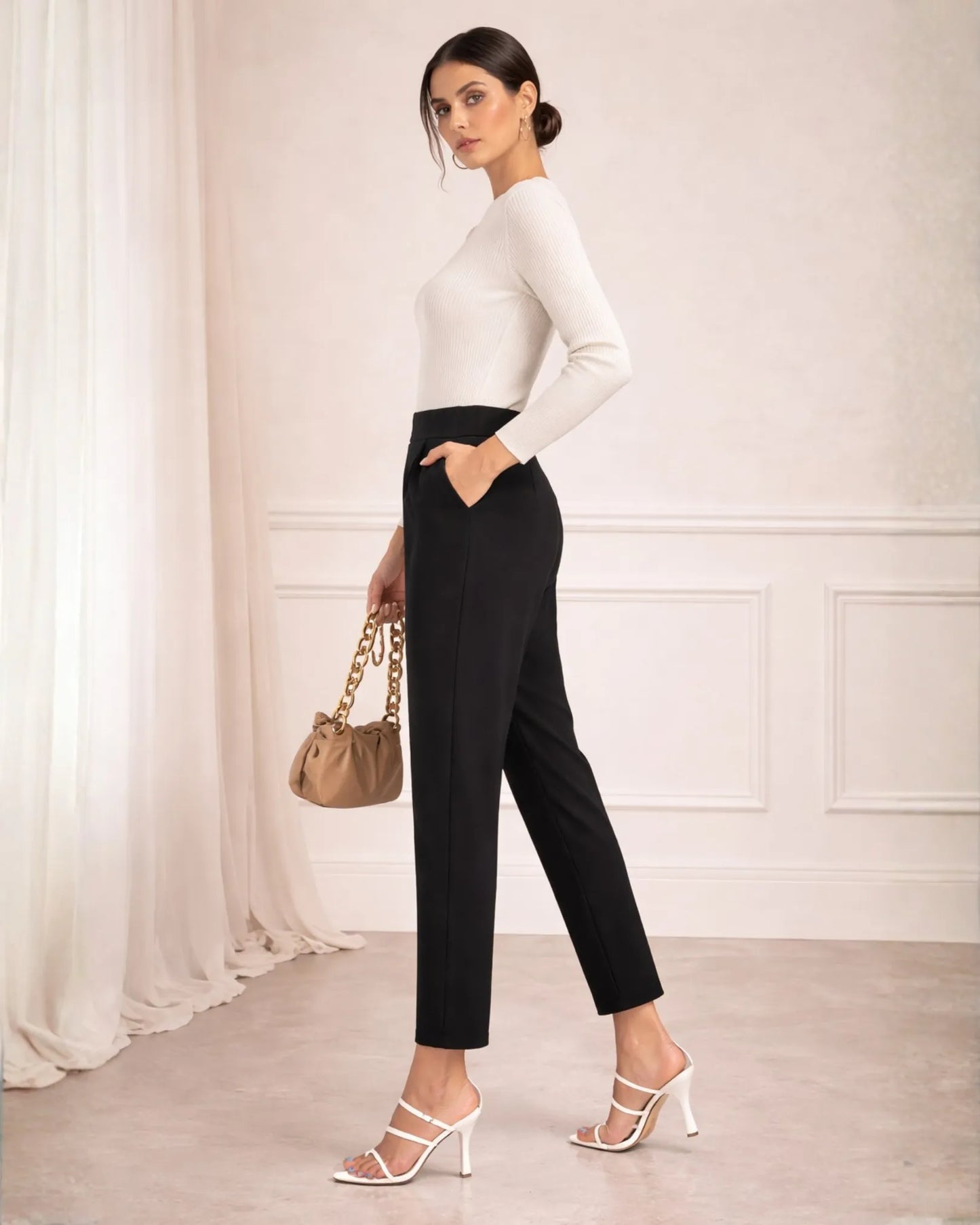 Cropped Trousers
