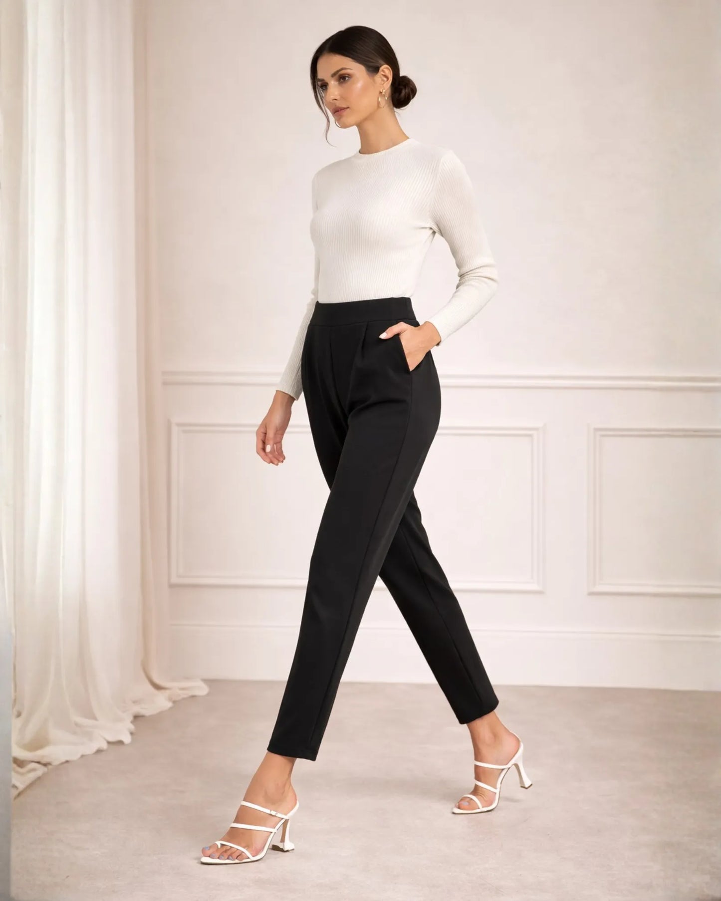 Cropped Trousers