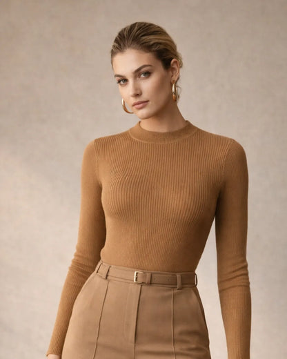 100% Wool Slim Fit Sweater