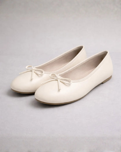 Leather Ballet Flats
