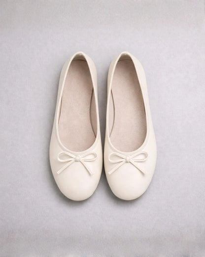 Leather Ballet Flats