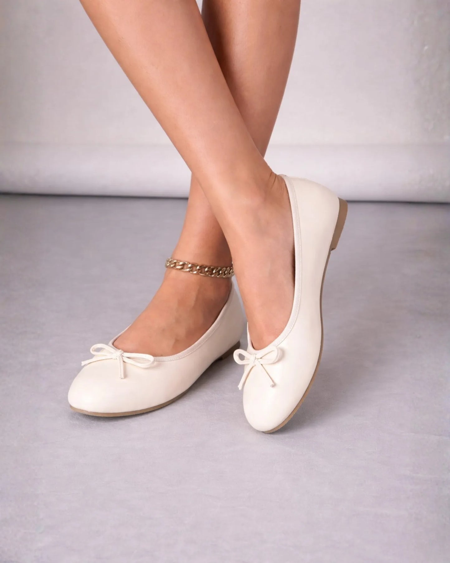 Leather Ballet Flats