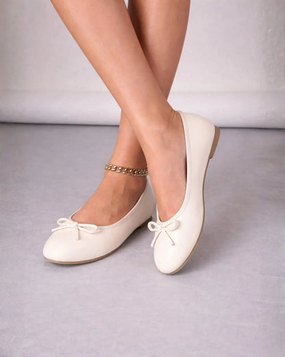 Leather Ballet Flats