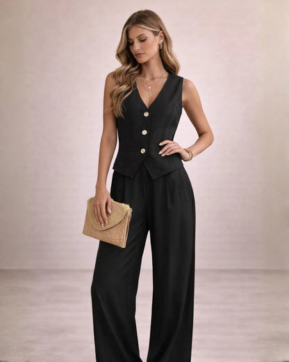 Linen Vest