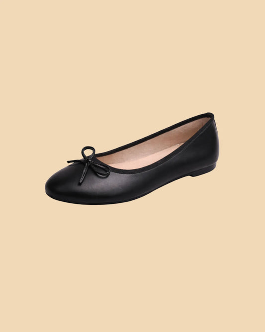 Leather Ballet Flats
