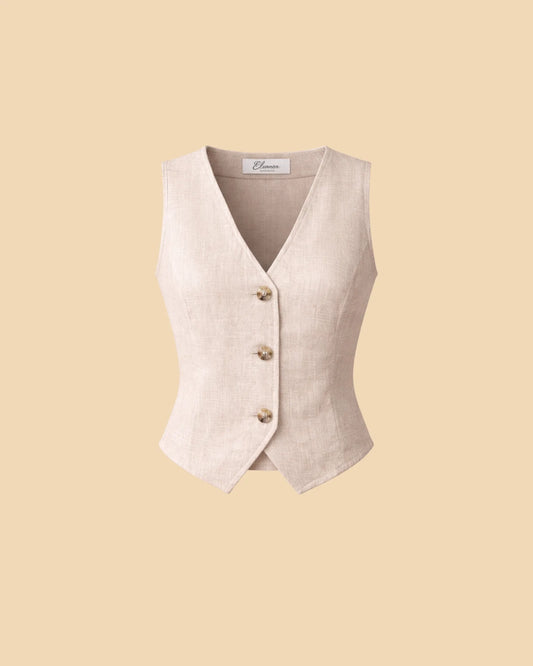 Linen Vest