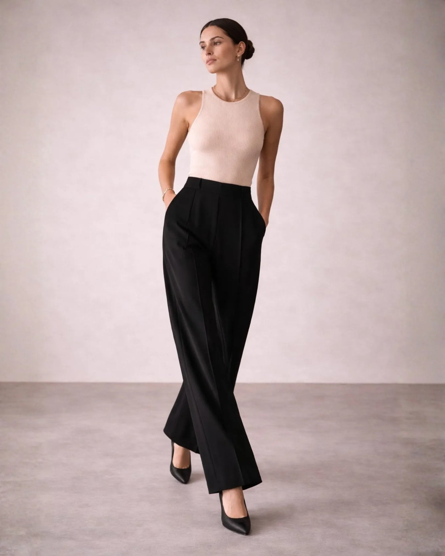 Wide-Leg Trousers