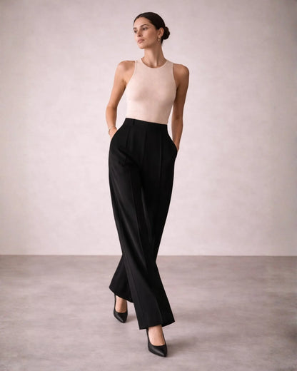 Wide-Leg Trousers