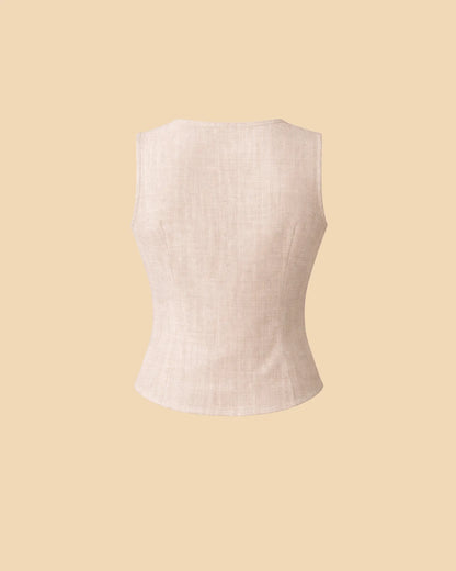 Linen Vest