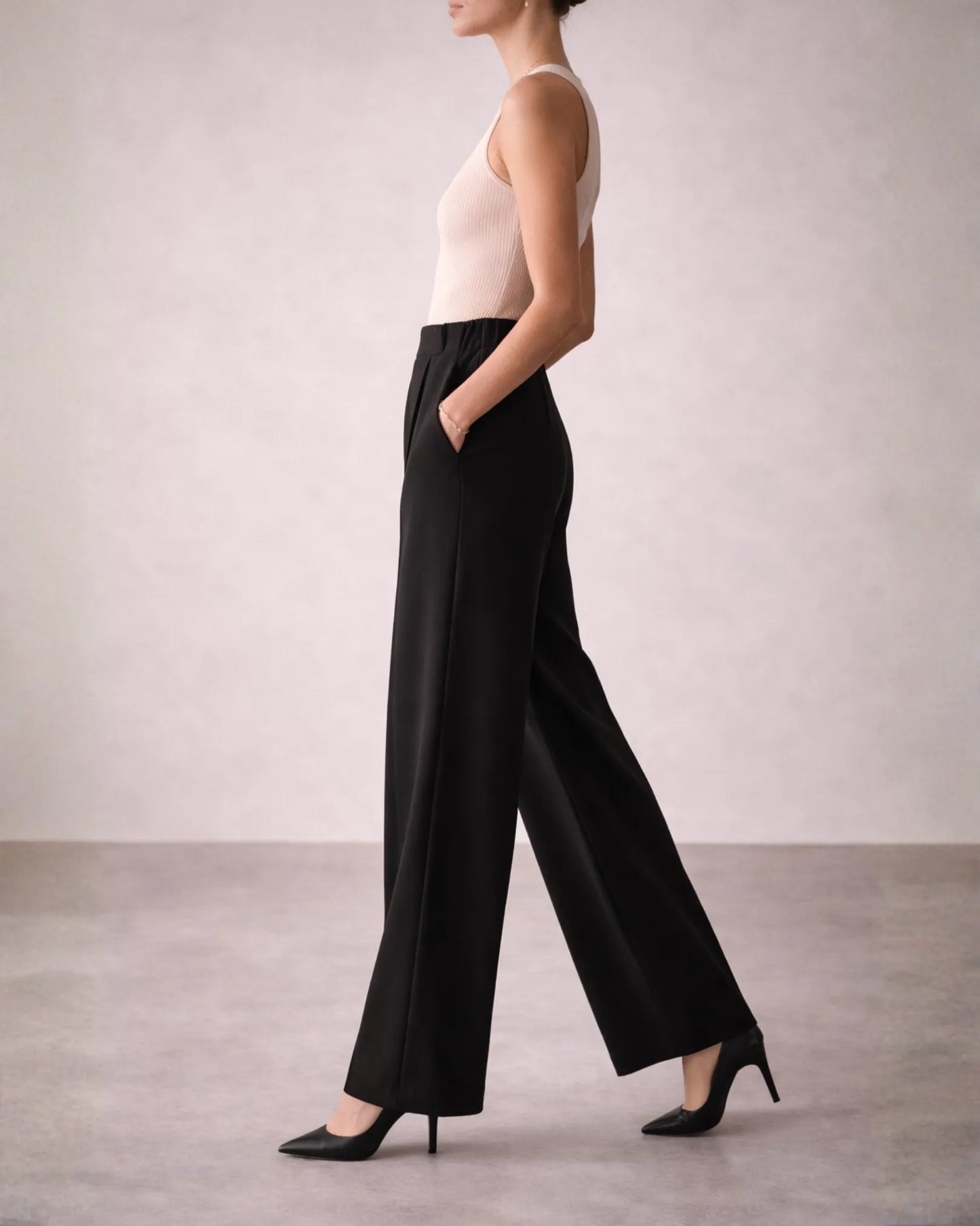Wide-Leg Trousers