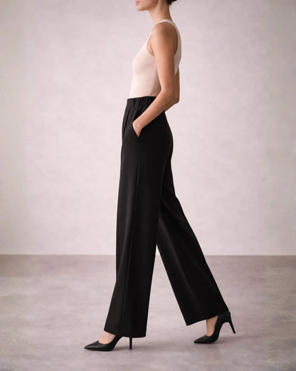 Wide-Leg Trousers