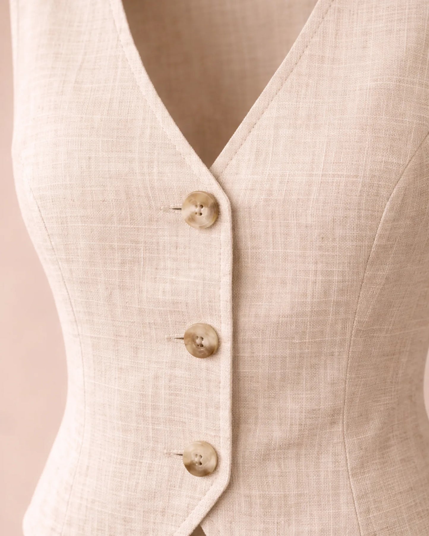 Linen Vest