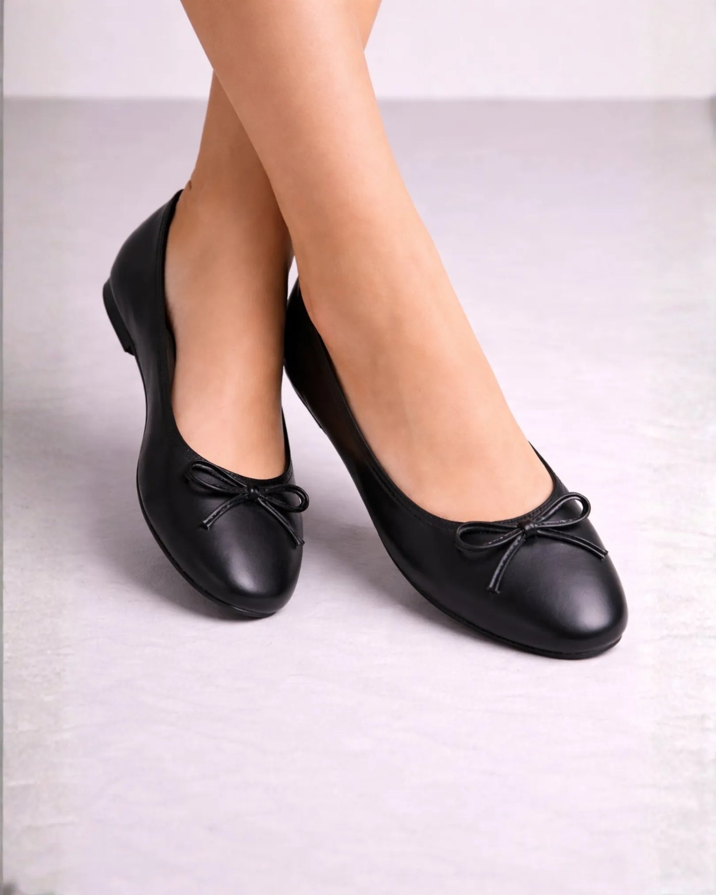 Leather Ballet Flats