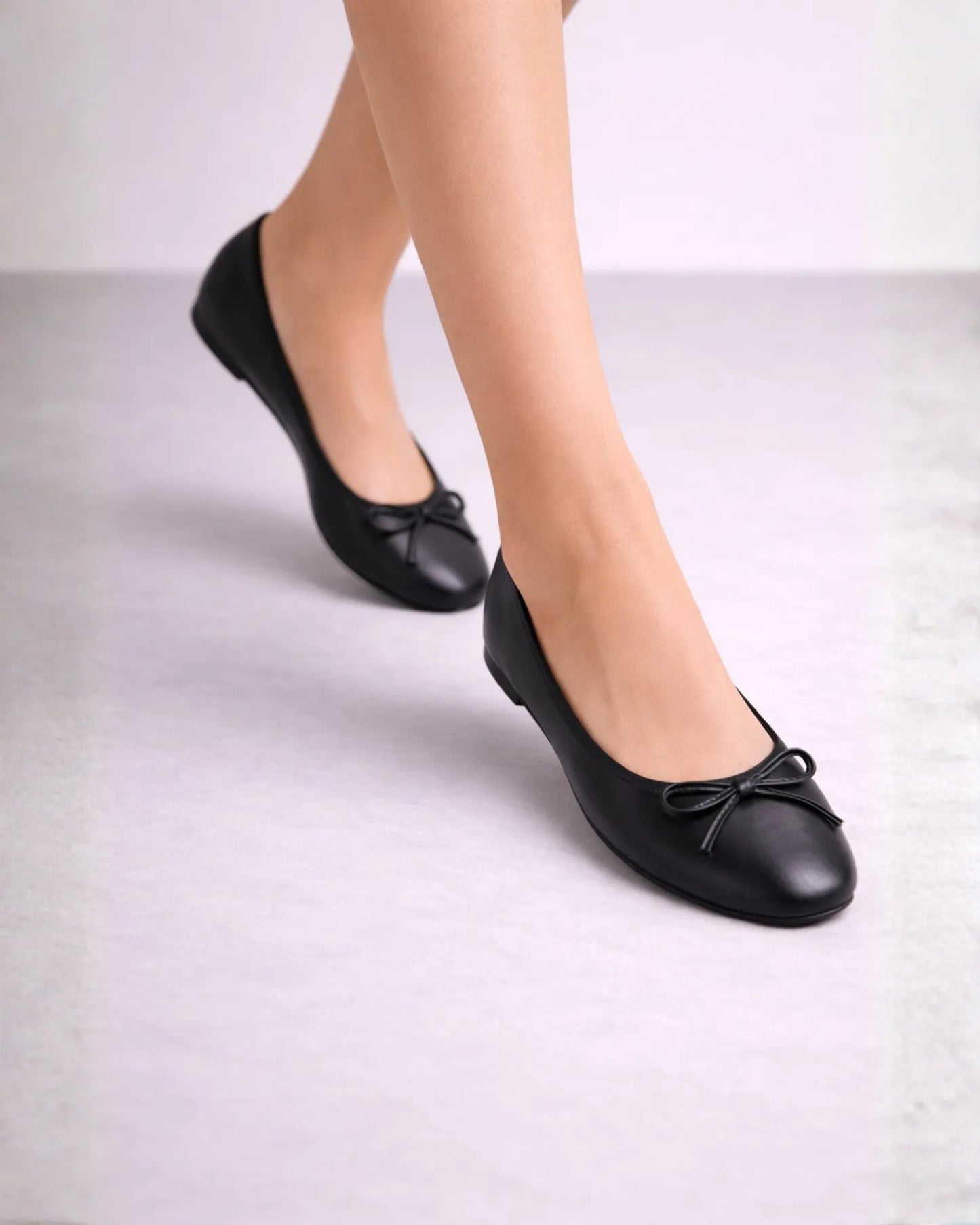 Leather Ballet Flats