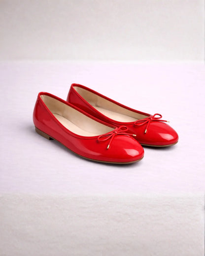 Leather Ballet Flats