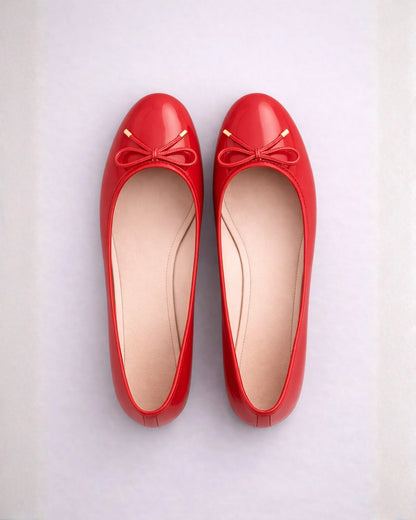 Leather Ballet Flats