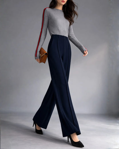 Wide-Leg Trousers