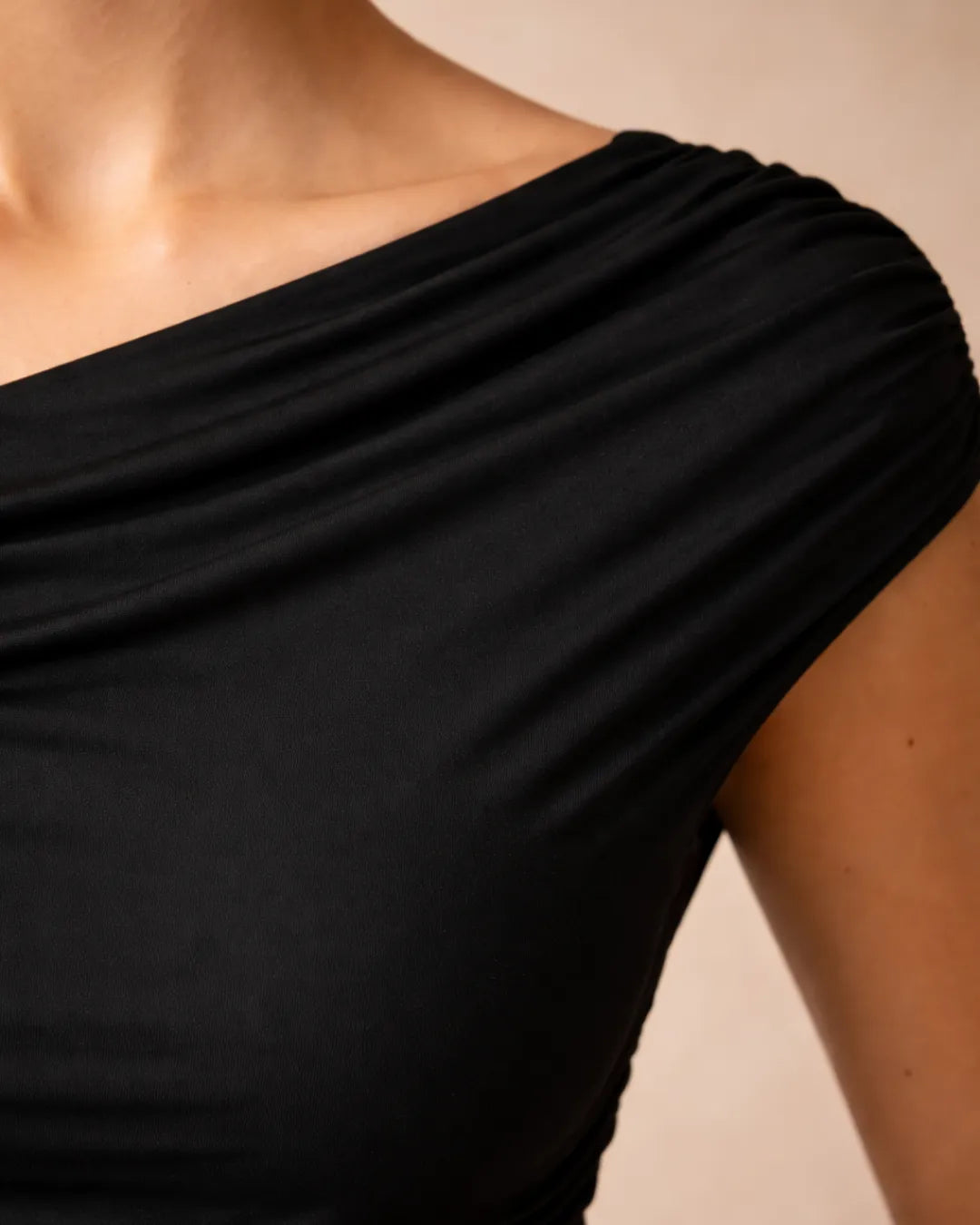 Off-Shoulder Sculpt Top