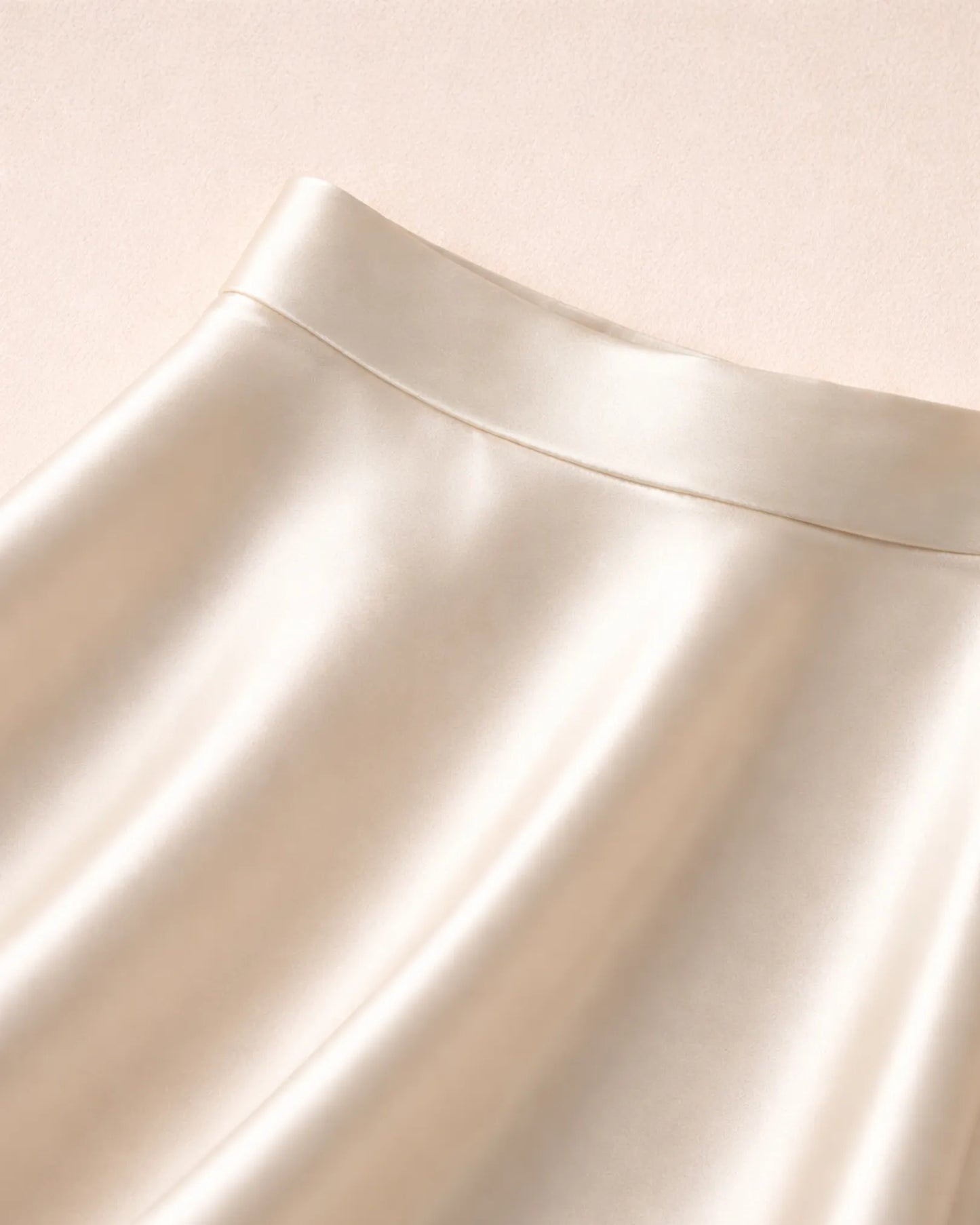 Satin Midi Skirt