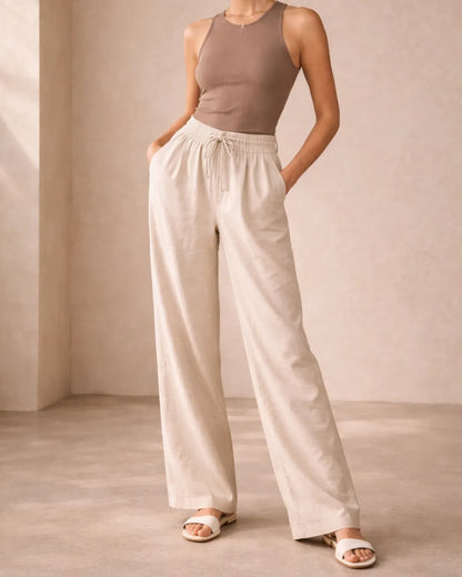 Linen Relaxed Trousers