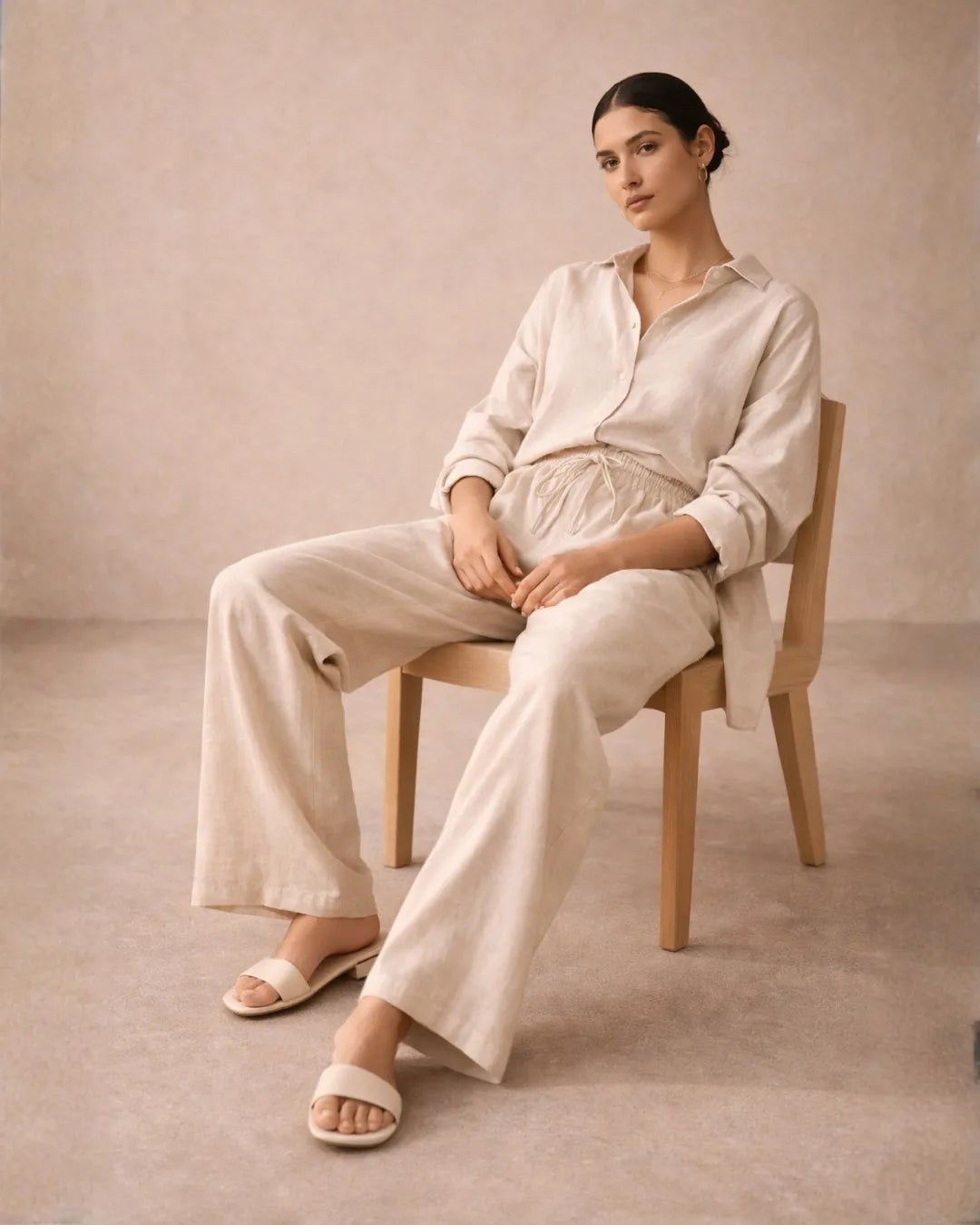 Linen Relaxed Trousers