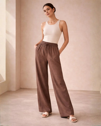 Linen Relaxed Trousers