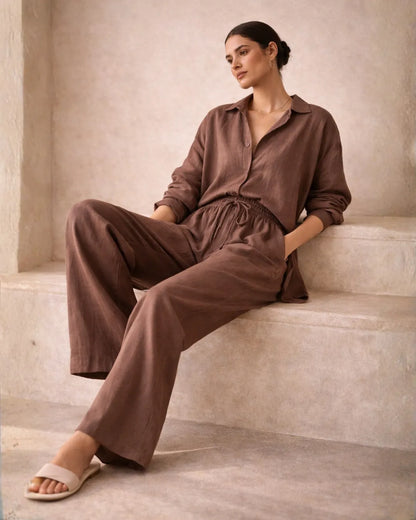 Linen Relaxed Trousers