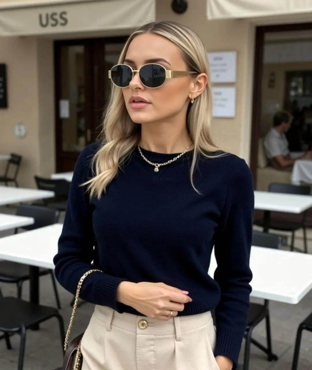 Premium Oval Sunglasses