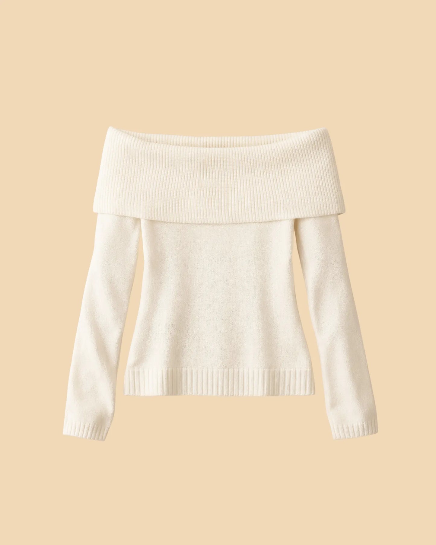 Off-Shoulder Sweater