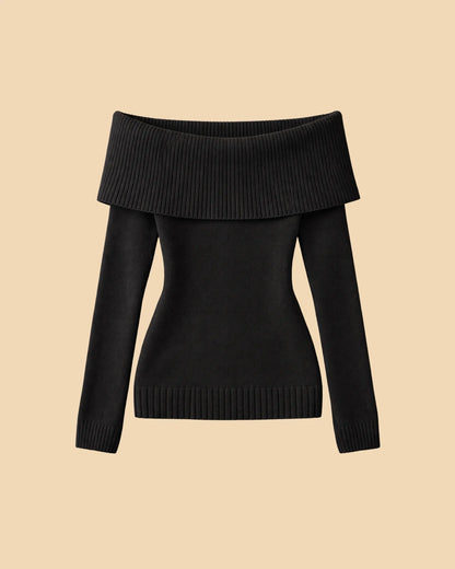 Off-Shoulder Sweater