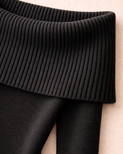 Off-Shoulder Sweater