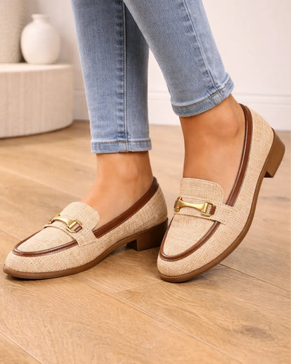 Classic Woven Penny Loafers