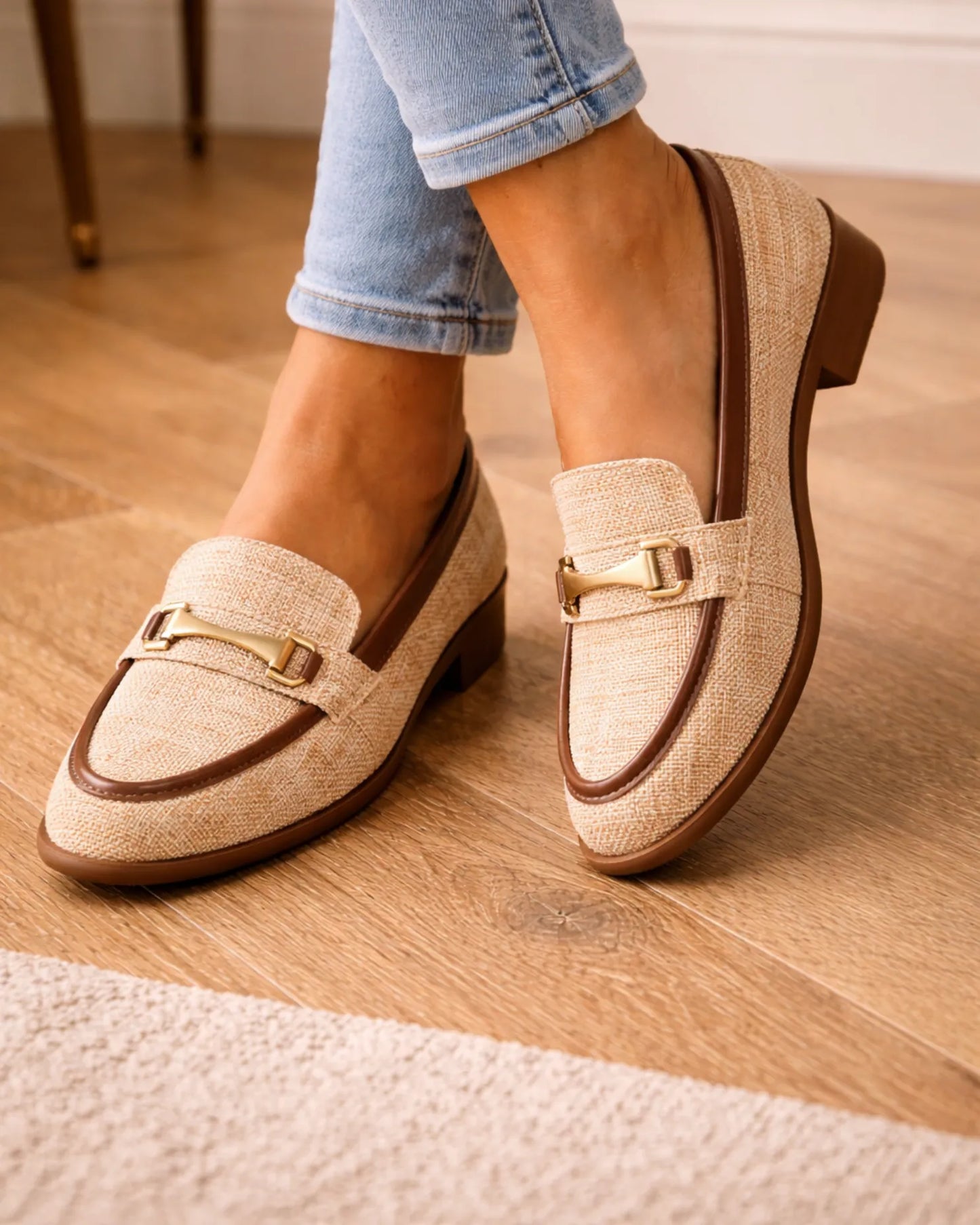 Classic Woven Penny Loafers