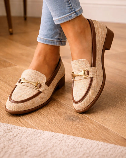 Classic Woven Penny Loafers