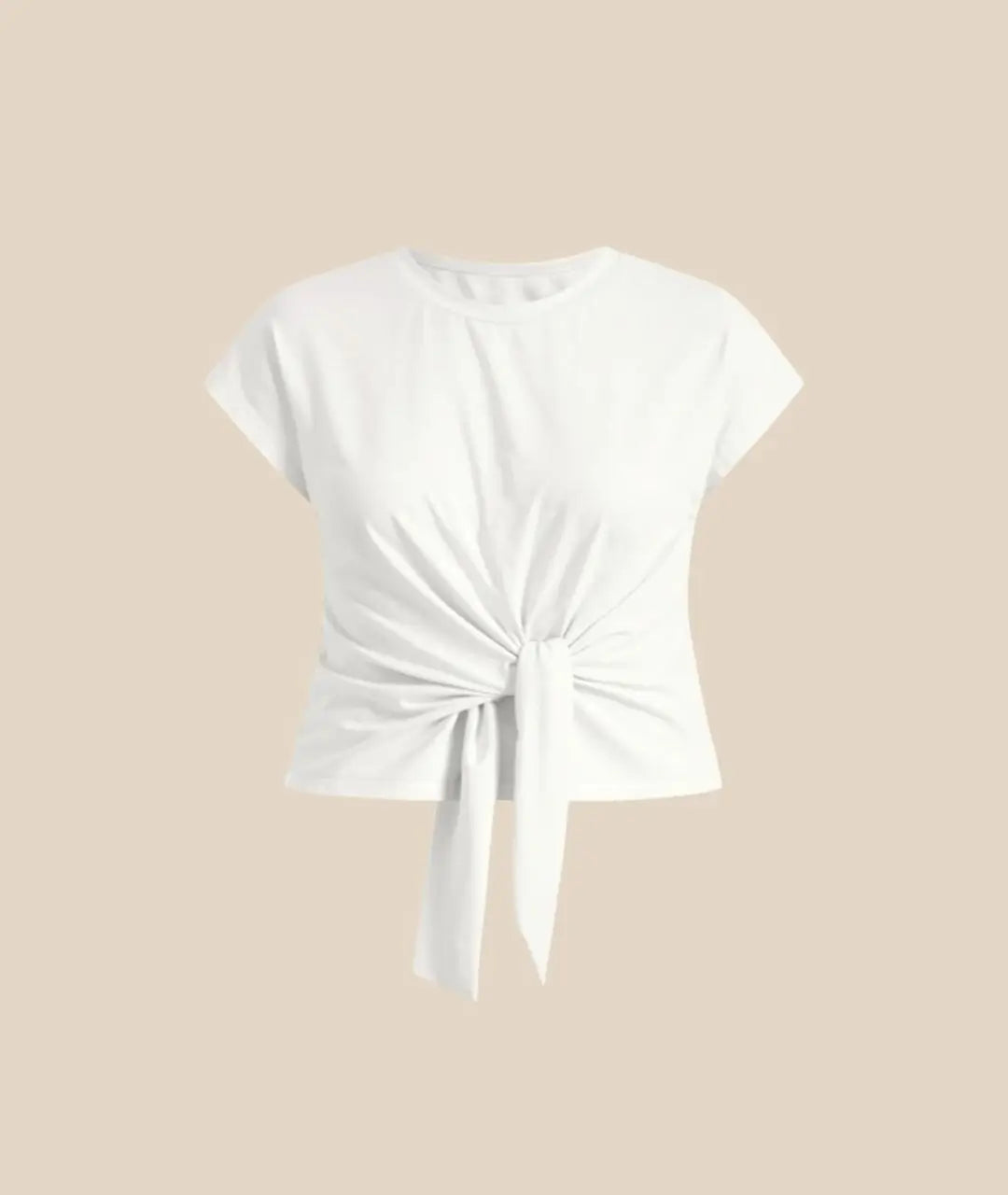 White Cotton T-Shirt