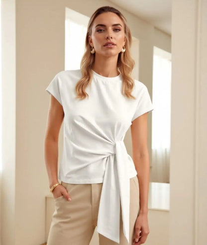 White Cotton T-Shirt