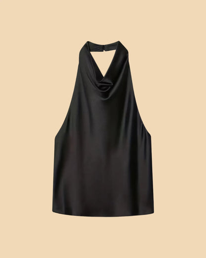 Satin Halter Top