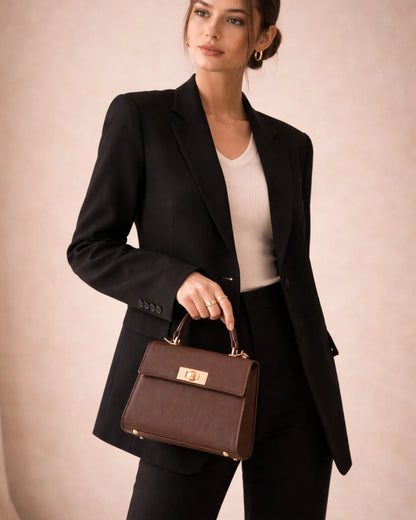 Classic Leather Handbag