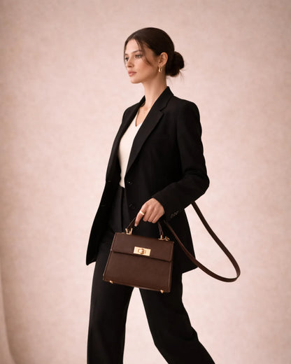 Classic Leather Handbag