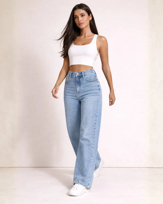 Straight-Leg Jeans